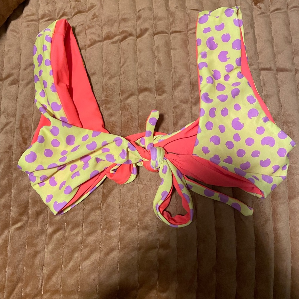 Moana bikini polka dot top
